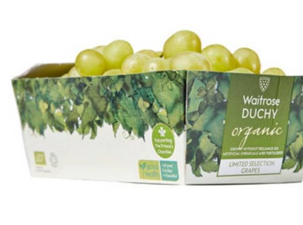 экологичная упаковка винограда