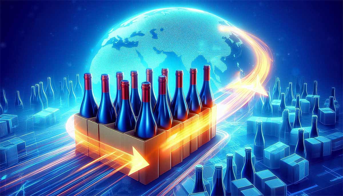 Экспорт австралийского вина в Китай - иллюстрация