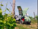 Агробот Icaro X4 для борьбы с милдью с на виноградниках